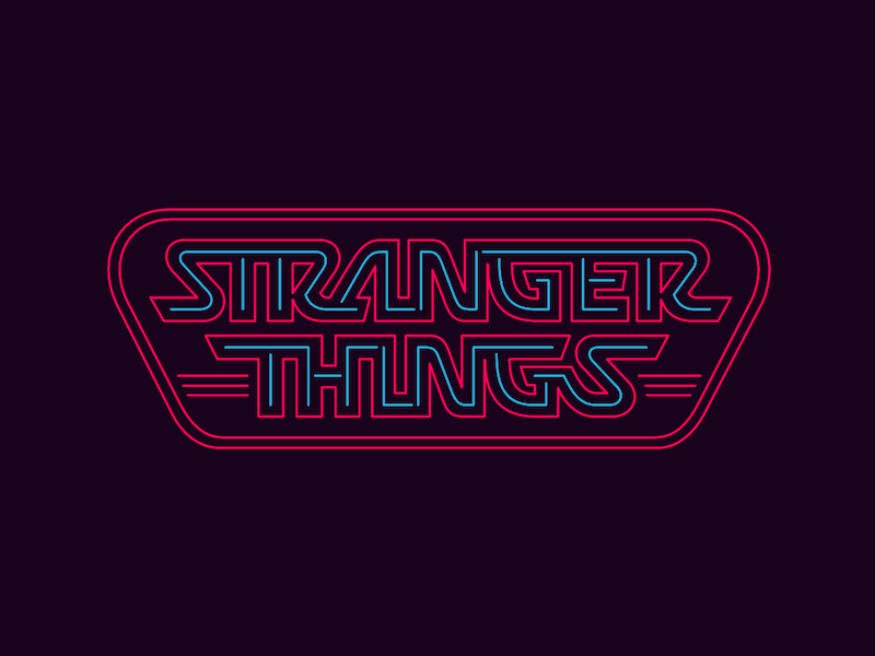 Stranger things poster hires stock photography and images  Alamy