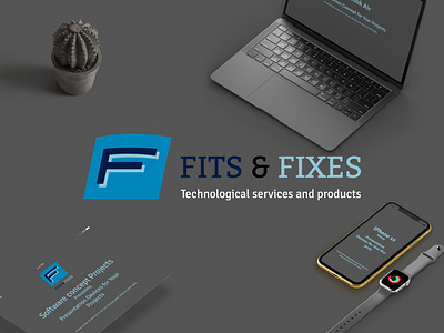 Fits & fixes logo design and Visual identity