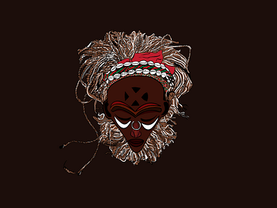 Happy Halloween halloween mask african