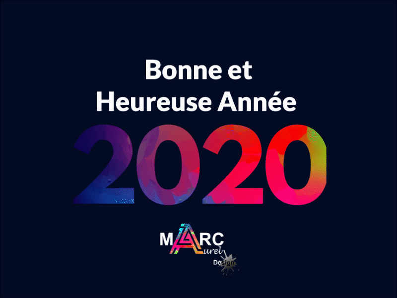 Bonne et Heureuse ANNÉE 2020