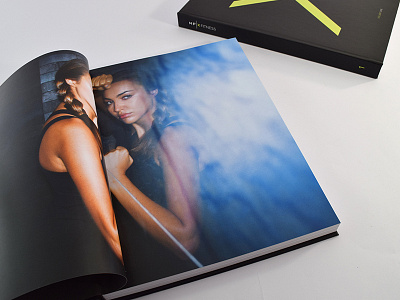 MFX Fitness Book Cover and Internal Pages black book bookcover cover green hardback logo march marchbranding mfx print x