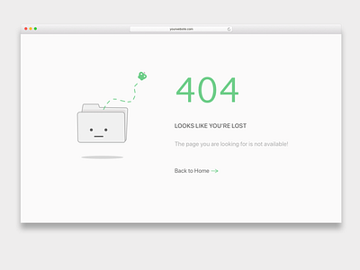 404 Page UI Challenge