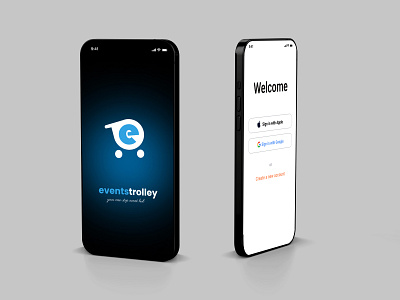 Events Trolley Mobile App app design ui ux