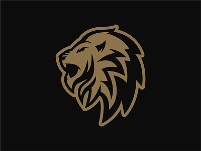 Lion lion head lion logo