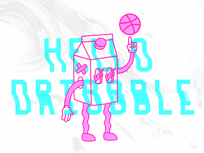 Hello Dribbbble! design first shot graphic design hellodribbble illustration vector