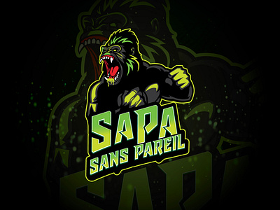 SAPA - Gaming Cartoon Logo Design