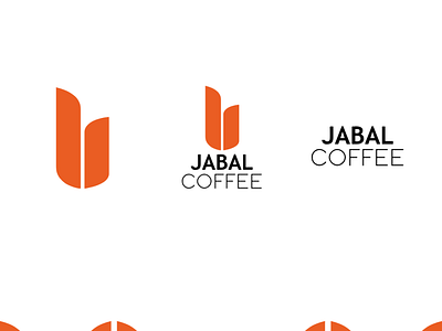 JABAL COFFEE LOGO branding cafe cafe branding cafe logo cafeteria clean coffee coffee shop design illustration illustrator logo typography