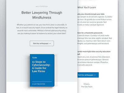 Clio White Paper Email