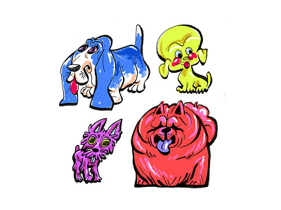 Dogz dogs illustration