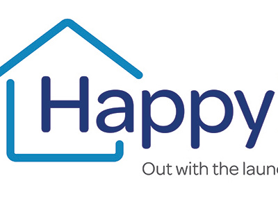 Happynest | Branding blue branding identity logo typography