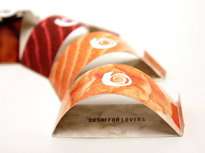 Busan Sushi Business Cards Folded By James Kwon For Figmints On Dribbble