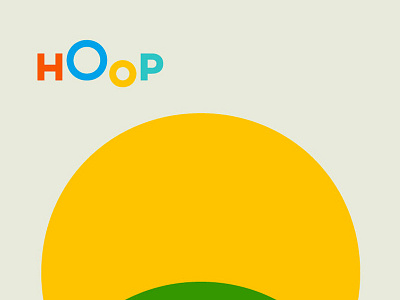 Hoop Sunrise brand circles identity