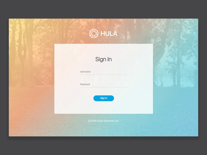 Hula.Hoop Sign in with the something extra admin animation app button circle gif hoop hula input password signin username