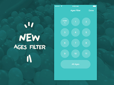 Hoop Ages Filter age app buttons filter filters hoop ios iphone new numbers selectors