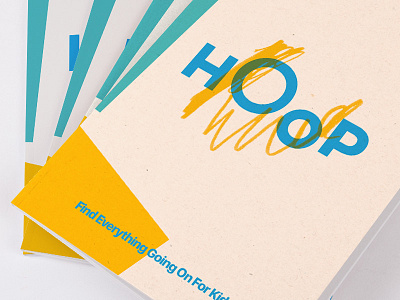 Hoop Notebooks app branding colours hoop identity ios logo merchandising notebook scribble