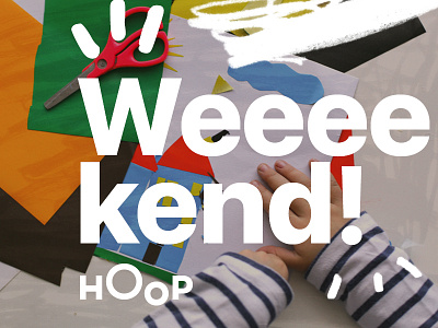 Hoop Weekend app arts branding crafts hoop identity kid photo weekend