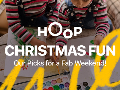 Hoop Newsletter android app art christmas colour craft hoop ios kids newsletter vibrant