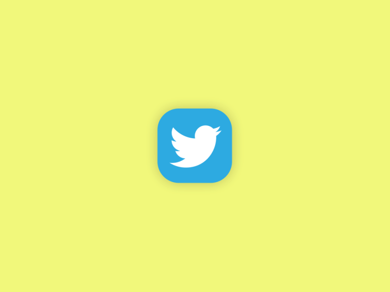 Twitter notification animation gif icon media notification share social twitter ui