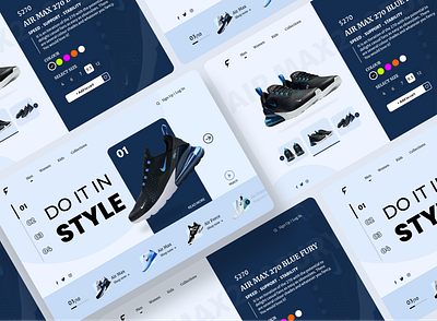 Fly feet - Shoe web app appdesign design dribbble ecommerce figma interface landingpage ui uidesign uiux uiuxdesign webdesign