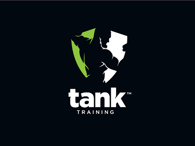 Tank Training branding design etchstudio fitness fresh colors illustration logo logodesign melbourne muscle muscles training vector weightlifting workout