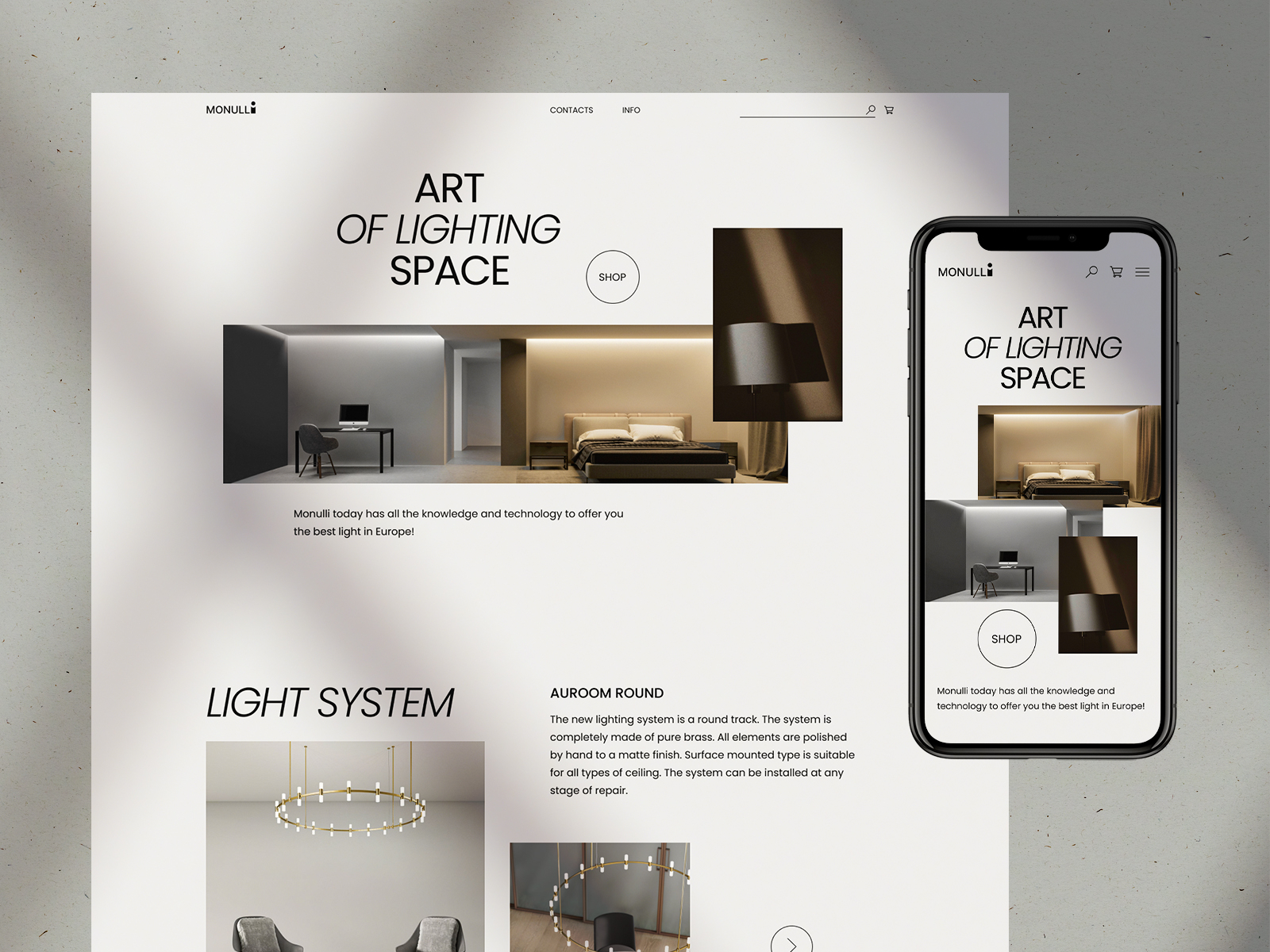 Monulli Website by Vlad Kartavsky on Dribbble