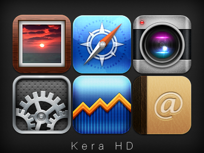 Kera HD - iPhone Theme hd ios iphone ipodtouch retina theme winterboard