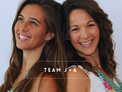 Team J+A landing page photography