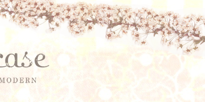 A header I'm working on for a vintage clothing shop floral texture vintage