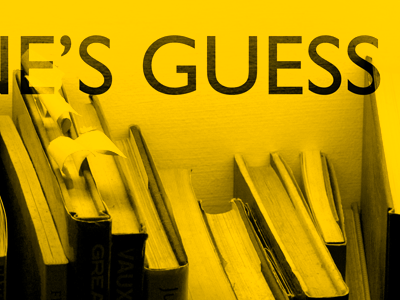 IE's Guess books yellow