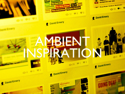 …actually, Gill Sans is nicer blog post dribbble gill sans yellow