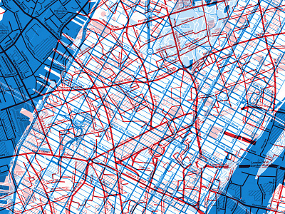 LDN x NYC london maps new york