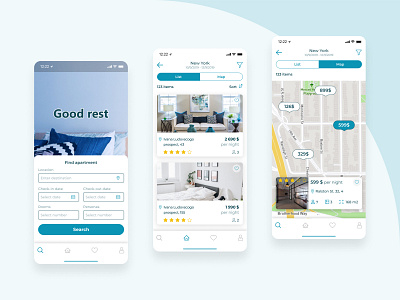 Rent apartment app