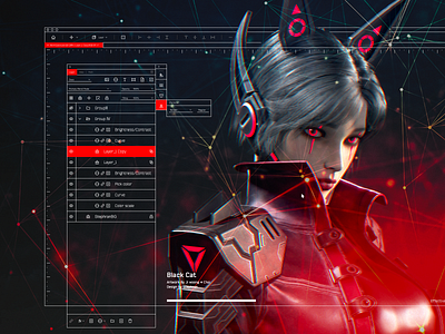 Digital Art & Typography artworks chinese daily design fui fuidesign graphics illustration layout photoshop photoshop art red typography vector web woman