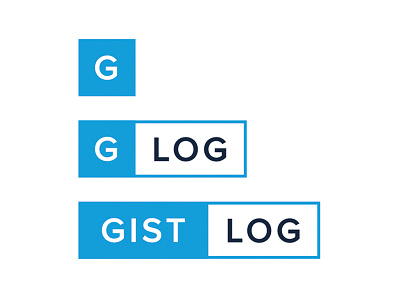 Gistlog logo logo wordmark