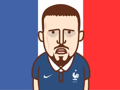 Franck Ribery cup fifa world