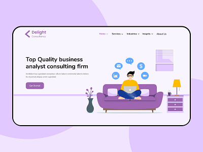 Consulting Firm - Home Page