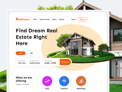 Real Estate Landing Page