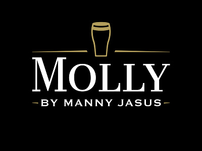 Molly album art guinness irish drinking song logo pint