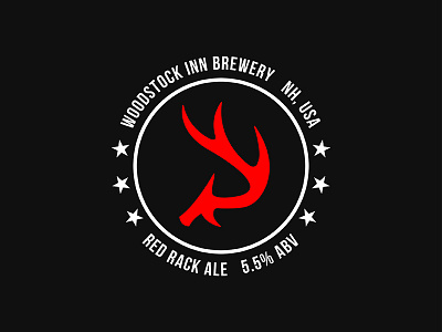 Branding badge beer label branding vector