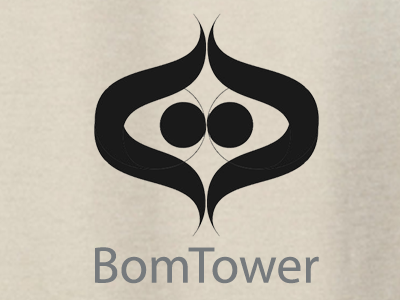 BomTower App Logo bom logo mobile tower