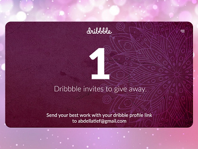 Dribbble invites