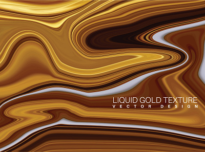 Gold liquid vector background background design gold graphic design illustration liquid vector wave