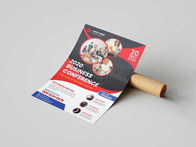 Corporate Business A4 Flyer Template Print Ready