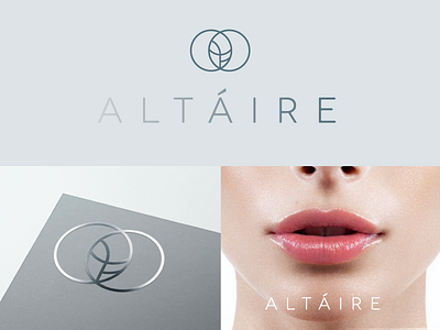 Altáire beauty clinic design health logo skincare spa