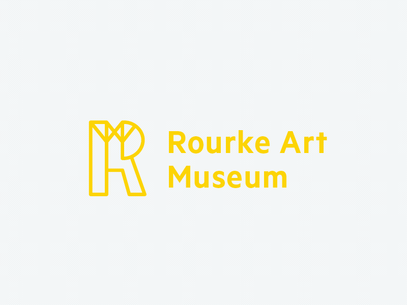 Rourke Art Museum art branding design logo museum