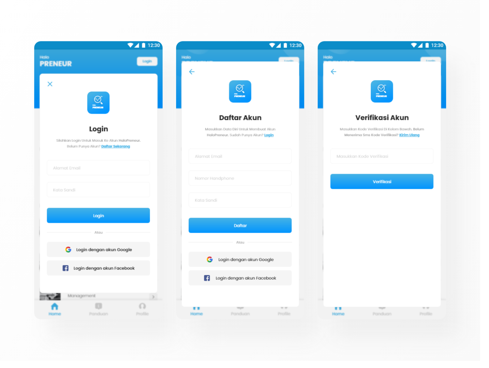 Account Registration - Mobile App By Muhammad Iqra On Dribbble