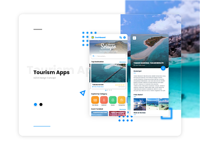 Tourism App app design ui ux