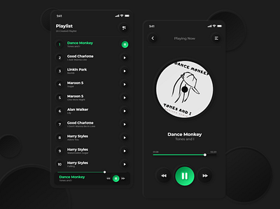 Simple Music Apps app design ui uiux apps redesign ux