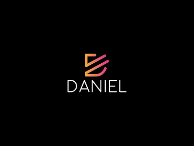 Minimalist D logo app brand identity brand logo branding design logo minimalistic vector
