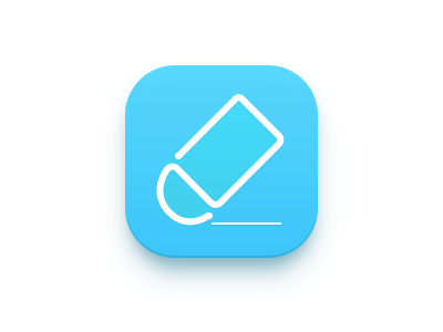 a simple Eraser icon eraser icon simple